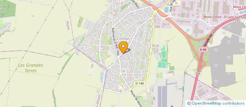 localisation de l'entreprise MONSIEUR THIERRY WINTERSTEIN à CORBAS