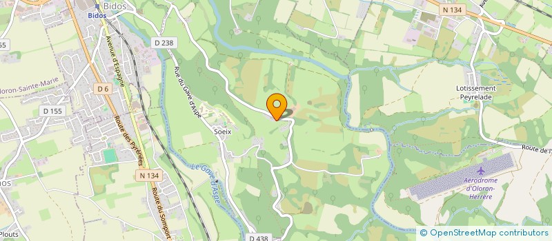 localisation de l'entreprise MONSIEUR THIERRY WINTERSTEIN  OLORON-SAINTE-MARIE