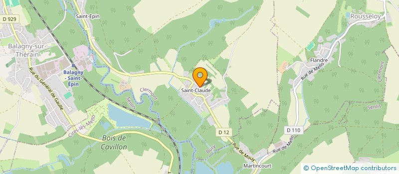 localisation de l'entreprise MONSIEUR THIERRY WISSON  BURY