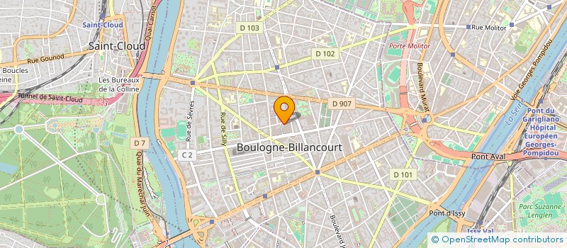 localisation de l'entreprise MONSIEUR THIERRY WURMSER à BOULOGNE-BILLANCOURT