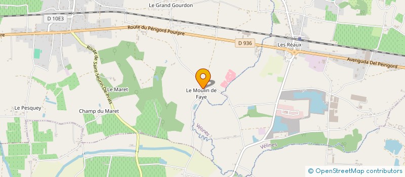 localisation de l'entreprise MONSIEUR THIERRY ZACHARIAS  MONTCARET