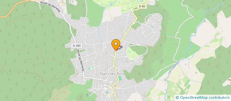 localisation de l'entreprise MONSIEUR THIERRY ZAHRA  NANS-LES-PINS