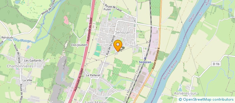 localisation de l'entreprise MONSIEUR THIERRY ZBROZINSKI  MACON