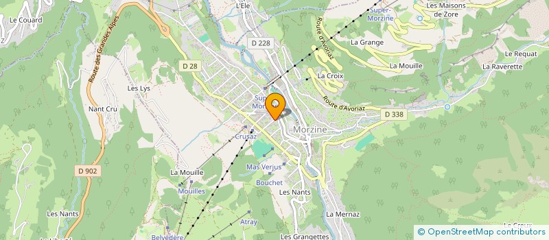 localisation de l'entreprise MONSIEUR THIERRY ZE NTSAMA à MORZINE