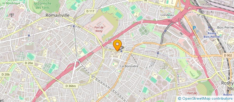 localisation de l'entreprise MONSIEUR THIERRY ZERAH à MONTREUIL