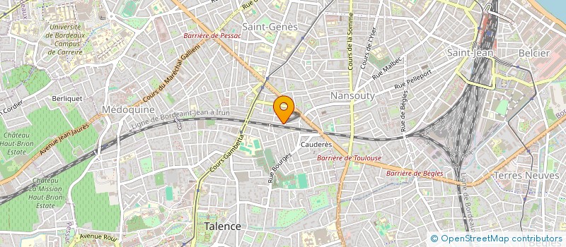 localisation de l'entreprise MONSIEUR THIERRY ZIGLER VERGEL  TALENCE