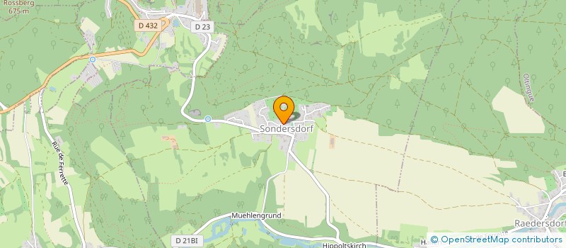 localisation de l'entreprise MONSIEUR THIERRY ZIMMERMANN  SONDERSDORF