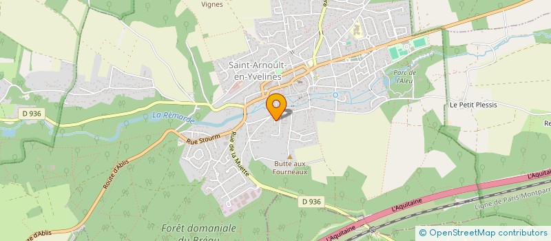 localisation de l'entreprise MONSIEUR THIERRY ZINZONI  SAINT-ARNOULT-EN-YVELINES