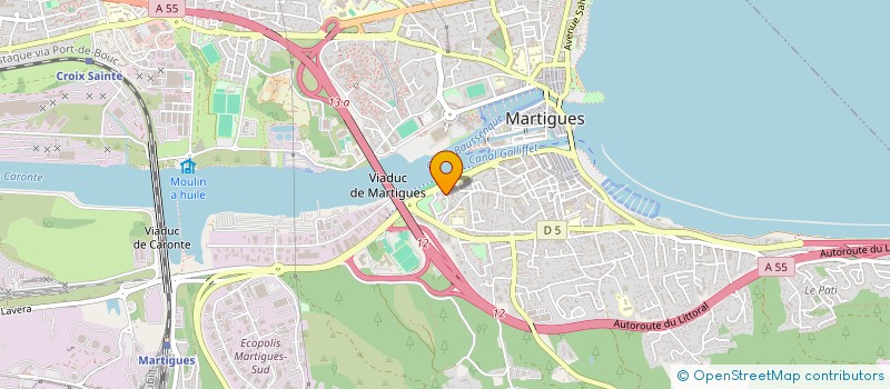 localisation de l'entreprise MONSIEUR THIERRY ZULIANI à MARTIGUES