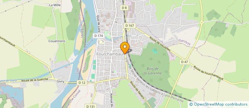 localisation de l'entreprise MONSIEUR THIERRY ZWANG à FOURCHAMBAULT