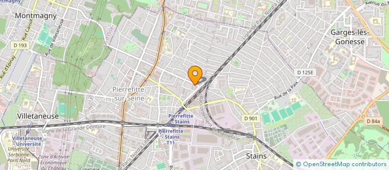 localisation de l'entreprise MONSIEUR THIERY ARISTOR à PIERREFITTE-SUR-SEINE