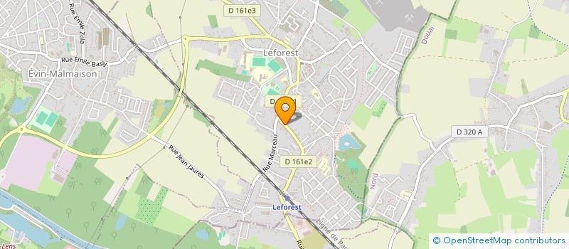 localisation de l'entreprise MONSIEUR THIERY DARNOIS  LEFOREST