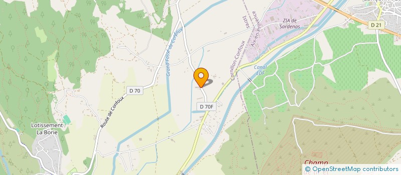 localisation de l'entreprise MONSIEUR THIERY DOMMART à CORNILLON-CONFOUX