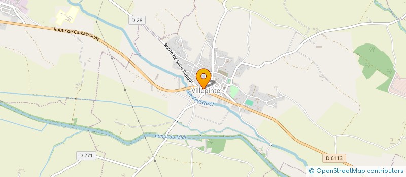 localisation de l'entreprise MONSIEUR THIERY GRULOIS  VILLEPINTE