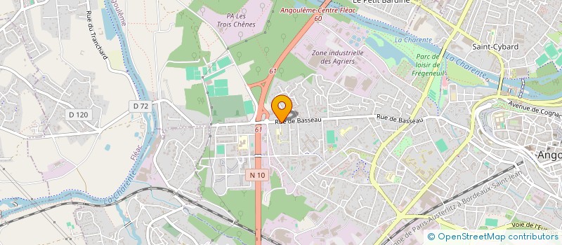 localisation de l'entreprise MONSIEUR THIERY SULEYMAN à ANGOULEME