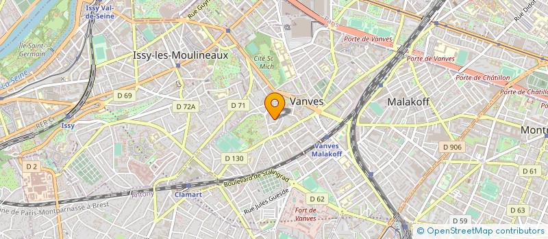 localisation de l'entreprise MONSIEUR THIERY TOLENTOLEN  VANVES