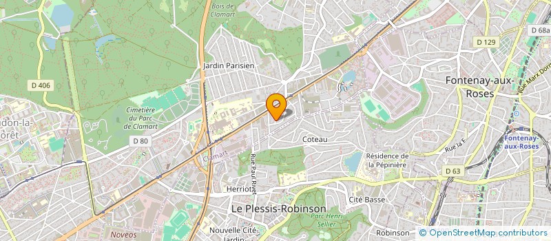 localisation de l'entreprise MONSIEUR THIEYACINE NDAW à CLAMART