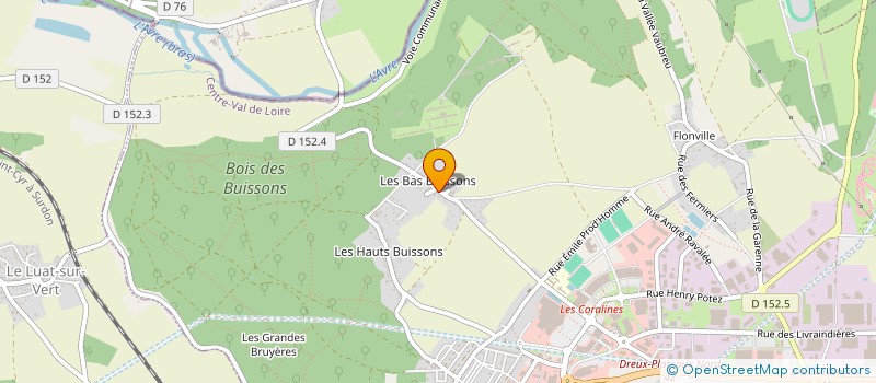 localisation de l'entreprise MONSIEUR THIFFANY HAMEL à DREUX