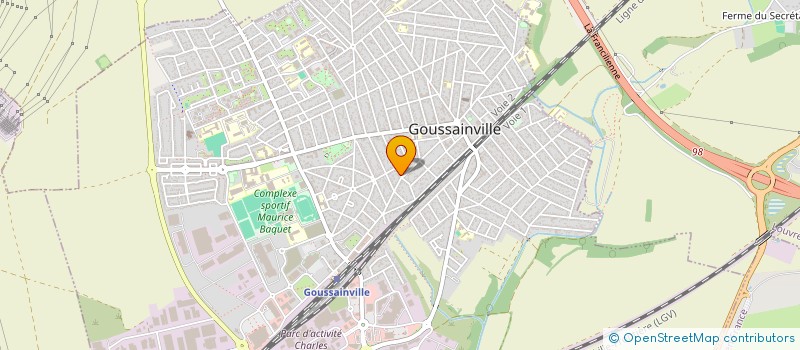 localisation de l'entreprise MONSIEUR THILEEP SOUNDARARAJAN  GOUSSAINVILLE