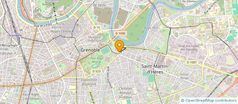 localisation de l'entreprise MONSIEUR THIMEO BASIN--ECALLE à GRENOBLE