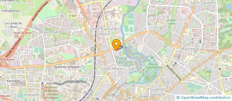 localisation de l'entreprise MONSIEUR THIMOTE HELFRID  RENNES