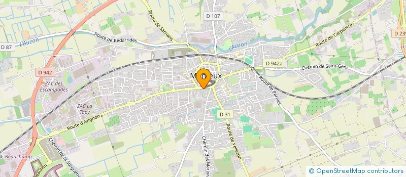 localisation de l'entreprise MONSIEUR THIMOTE LAFONT  MONTEUX