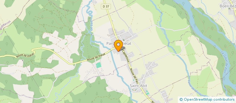 localisation de l'entreprise MONSIEUR THIMOTEE BRUNEL  PARDIES-PIETAT