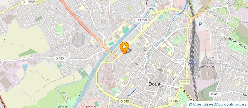 localisation de l'entreprise MONSIEUR THIMOTEY SPAS  DOUAI