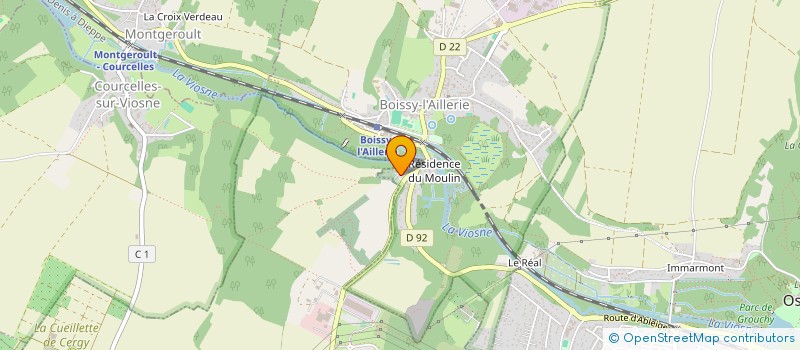 localisation de l'entreprise MONSIEUR THIMOTHE COPPA GARCIA  BOISSY-L'AILLERIE