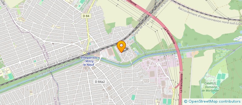 localisation de l'entreprise MONSIEUR THIMOTHEE BANO  VILLEPARISIS