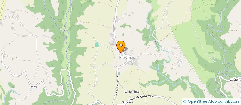 localisation de l'entreprise MONSIEUR THIMOTHEE BEAUGRAND  PRADINAS