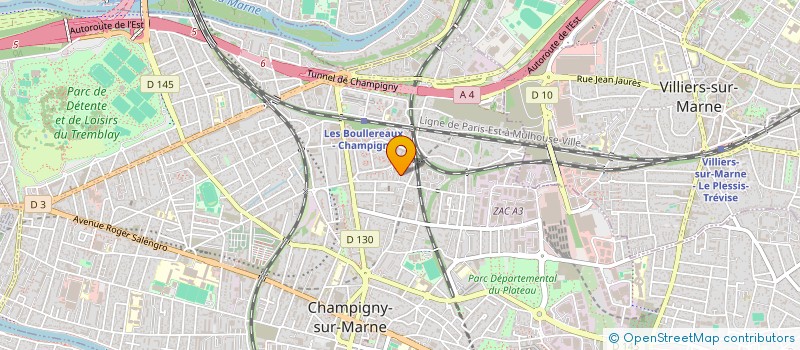 localisation de l'entreprise MONSIEUR THIMOTHEE PONSODA à CHAMPIGNY-SUR-MARNE