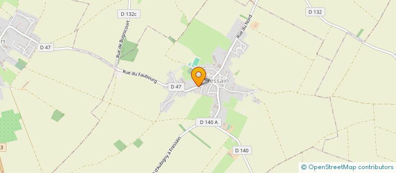 localisation de l'entreprise MONSIEUR THIMOTHEE RAOUT  FRESSAIN