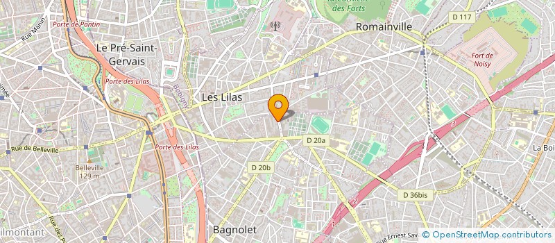 localisation de l'entreprise MONSIEUR THIMY LEAB THONG à BAGNOLET
