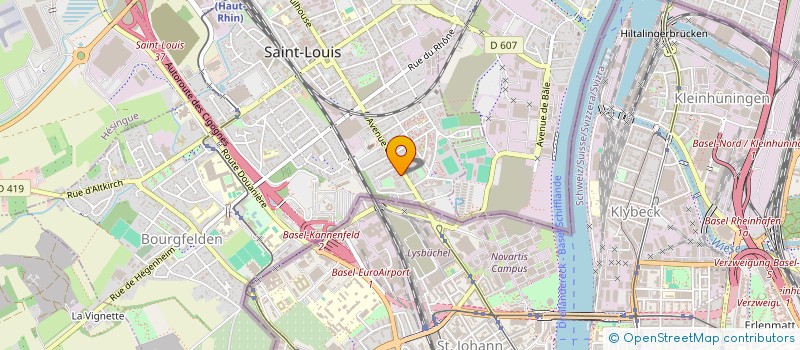 localisation de l'entreprise MONSIEUR THINESH PATHMANAYAGAM  SAINT-LOUIS