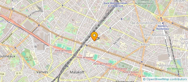 localisation de l'entreprise MONSIEUR THIONDY DIAKON  PARIS