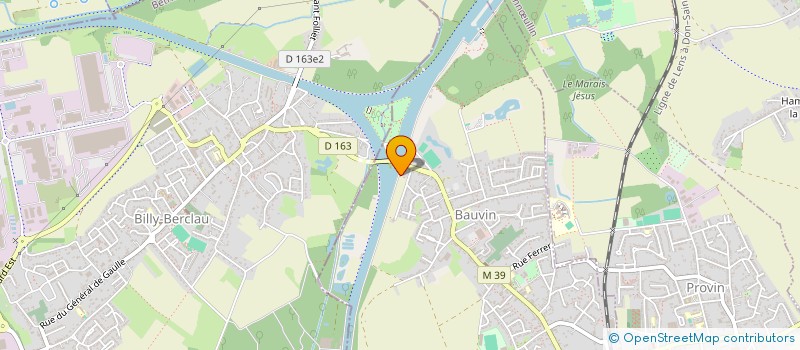 localisation de l'entreprise MONSIEUR THIOTIM CUNIN-PINLER  BAUVIN