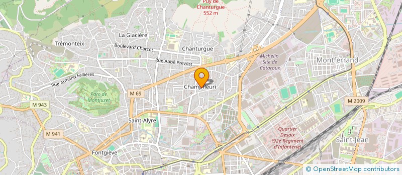 localisation de l'entreprise MONSIEUR THIRUCHELVAM AMPIGAPATHY  CLERMONT-FERRAND