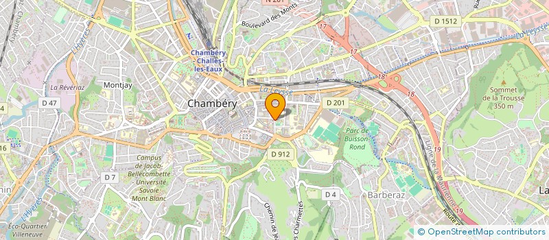 localisation de l'entreprise MONSIEUR THIRUMOORTHY THIRUNAVUKKARASU  CHAMBERY