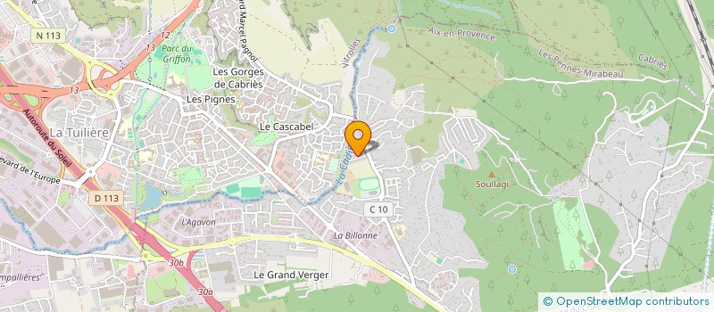 localisation de l'entreprise MONSIEUR THIVEN NGUYEN à LES PENNES-MIRABEAU