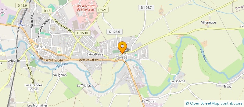 localisation de l'entreprise MONSIEUR THIVEN SIMON à YEVRES