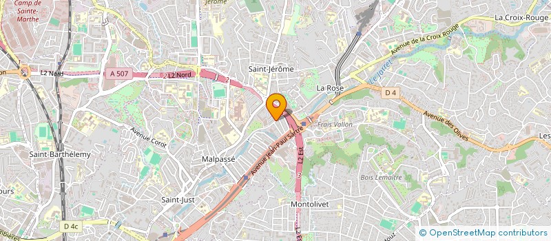 localisation de l'entreprise MONSIEUR THOFIK HAMMOUN à MARSEILLE