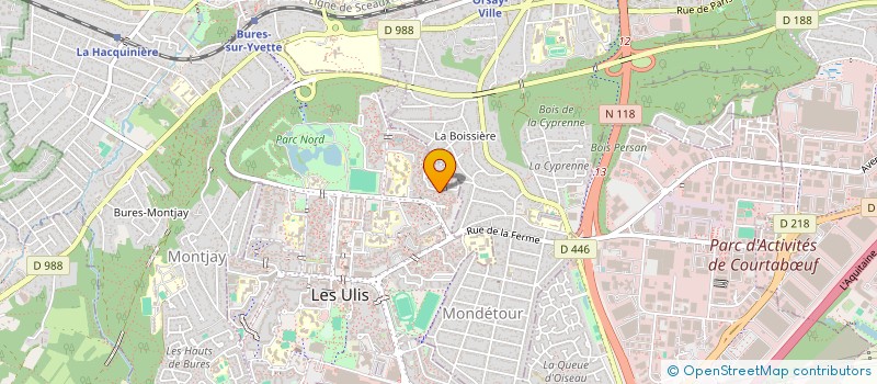 localisation de l'entreprise MONSIEUR THOM ALOUNA à LES ULIS