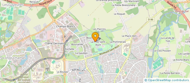 localisation de l'entreprise MONSIEUR THOM RGER  CESSON-SEVIGNE