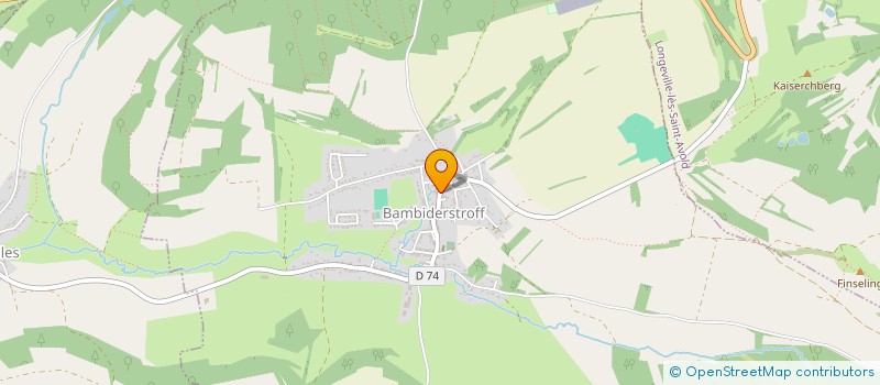 localisation de l'entreprise MONSIEUR THOMAS ADAM  BAMBIDERSTROFF