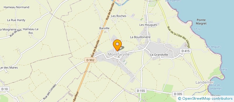 localisation de l'entreprise MONSIEUR THOMAS ADAM  MONTFARVILLE