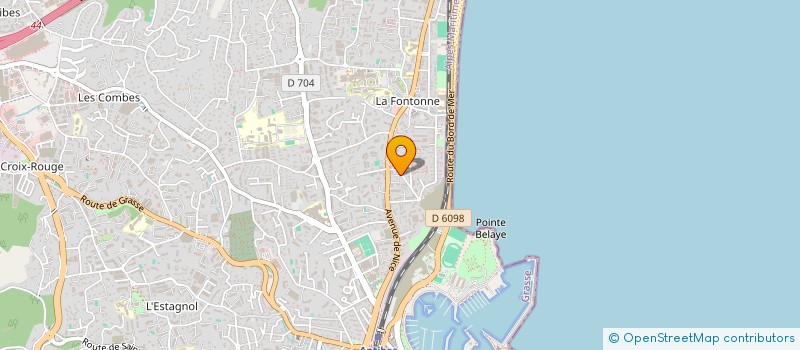 localisation de l'entreprise MONSIEUR THOMAS ADAMS  ANTIBES