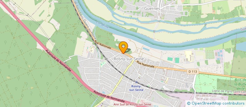 localisation de l'entreprise MONSIEUR THOMAS ADINGRA  ROSNY-SUR-SEINE