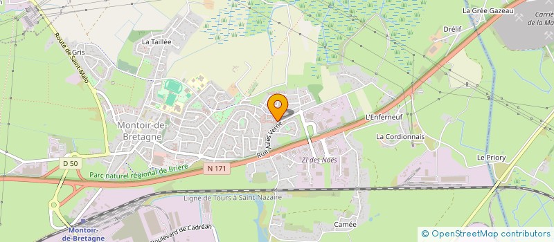 localisation de l'entreprise MONSIEUR THOMAS ADNET  MONTOIR-DE-BRETAGNE