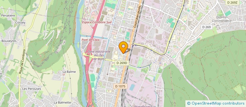 localisation de l'entreprise MONSIEUR THOMAS AHMED-HEZAM  LE PONT-DE-CLAIX